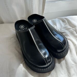 Brand New, never worn, Miista Mego Black Mules Sz 9 (Europe 40)
